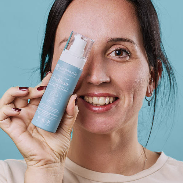 Crema viso idratante Melissa - La Saponaria