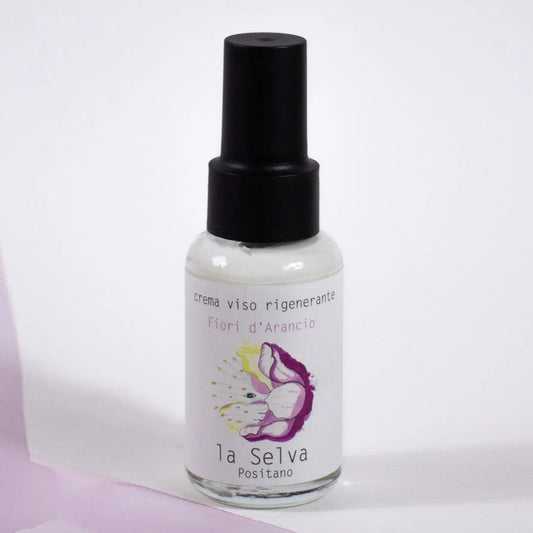 Crema Viso Rigenerante Fiori d’Arancio – La Selva Positano