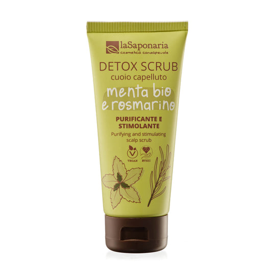Scrub cuoio capelluto Detox Rosmarino - La Saponaria