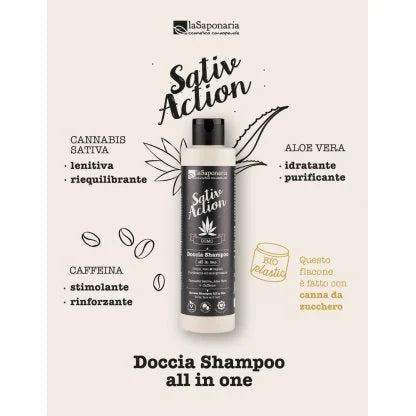Doccia Shampoo Uomo All in one - La Saponaria