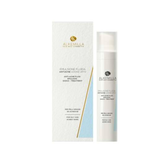 Emulsione Fluida AntiAcne Azione Urto - Alkemilla