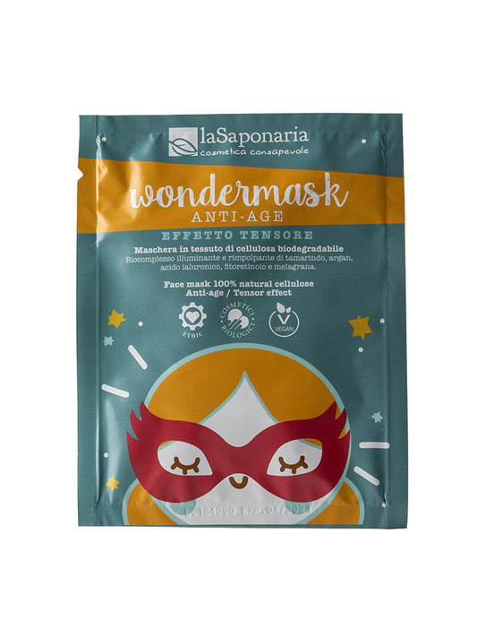 Wondermask, Maschera in tessuto anti-age - La Saponaria