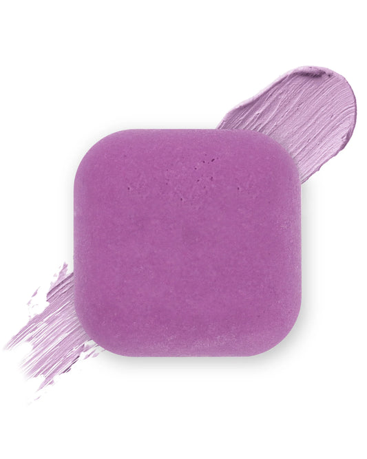 Maschera viso solida rimineralizzante ed ossigenante con argilla viola e migliarino fermentato - Officina dei Saponi