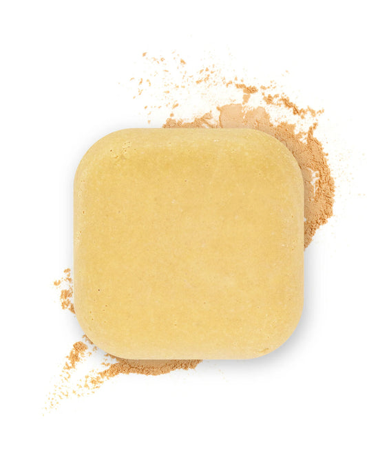 Maschera viso solida illuminante e tonificante con argilla gialla e olio di angelica fermentata - Officina dei Saponi