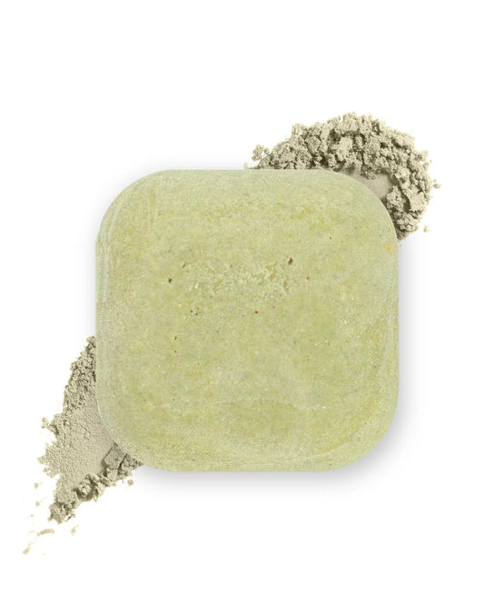 Maschera viso solida all'argilla verde purificante e rinfrescante - Officina dei Saponi