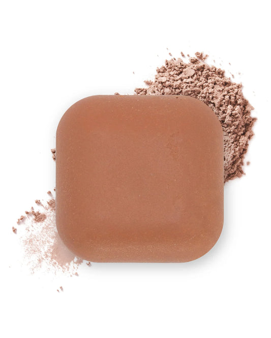 Maschera viso solida rigenerante ed elasticizzante con argilla rossa e olio di argan fermentato - Officina dei Saponi