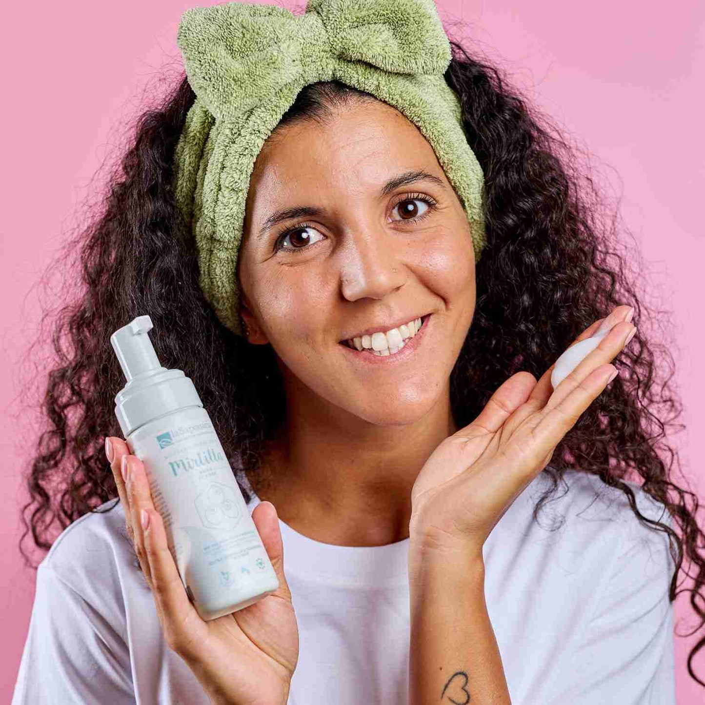 Mousse detergente Mirtilla - La Saponaria