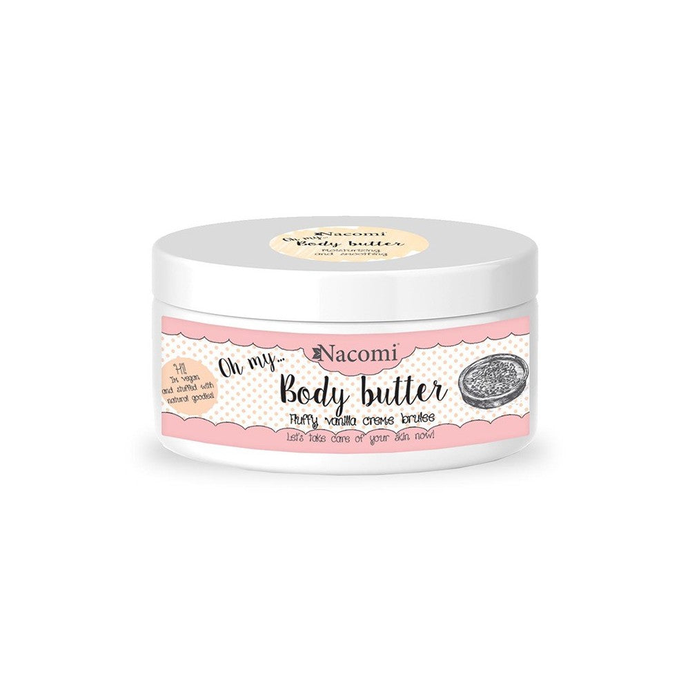 Burro Corpo Levigante "Vaniglia & Crème Brulée" - Nacomi