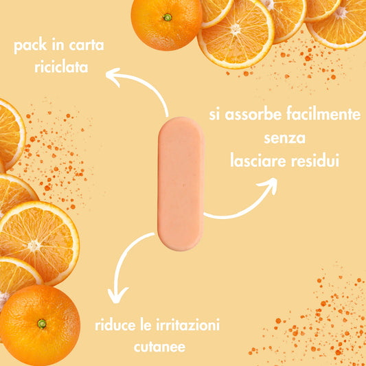 Deodorante solido Arancio dolce e Pompelmo - Officina dei Saponi