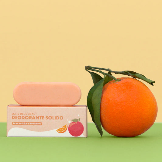 Deodorante solido Arancio dolce e Pompelmo - Officina dei Saponi