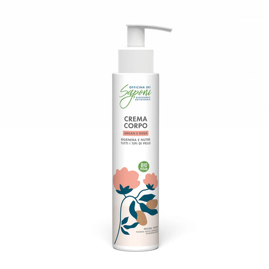 Crema Corpo Argan e Rosa - Officina dei Saponi