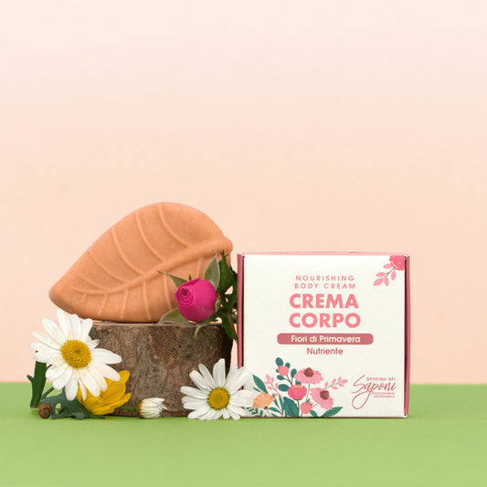 Crema corpo solida Fiori di Primavera - Officina dei Saponi