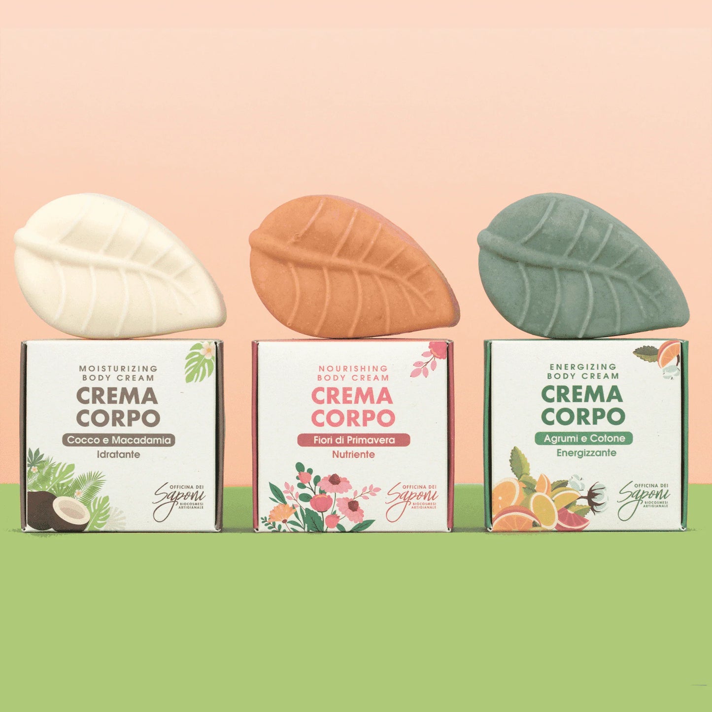 Crema corpo solida Cocco e Macadamia - Officina dei Saponi