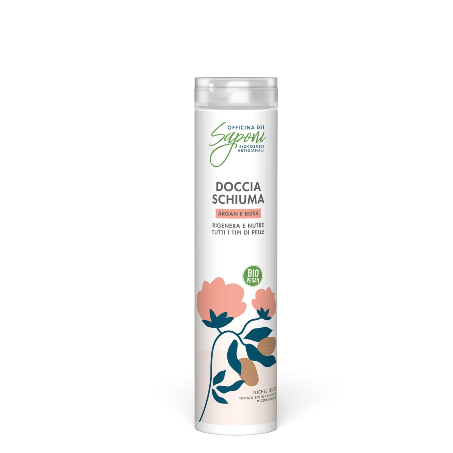 Docciaschiuma Argan e Rosa - Officina dei Saponi