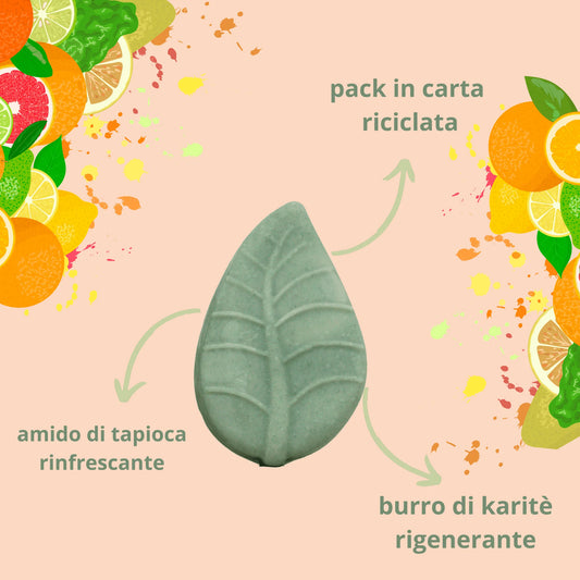 Crema corpo solida Agrumi e Cotone - Officina dei Saponi