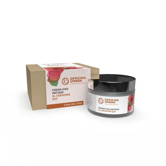 Crema viso anti-age al Coenzima Q10 - Officina Umbra