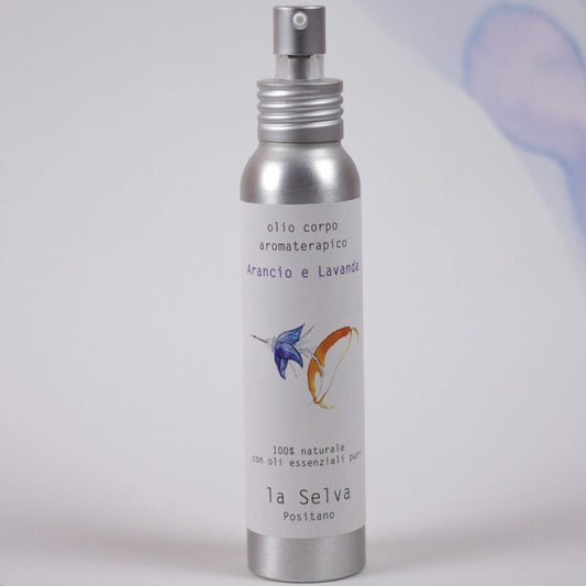 Olio Corpo Arancio e Lavanda – La Selva Positano