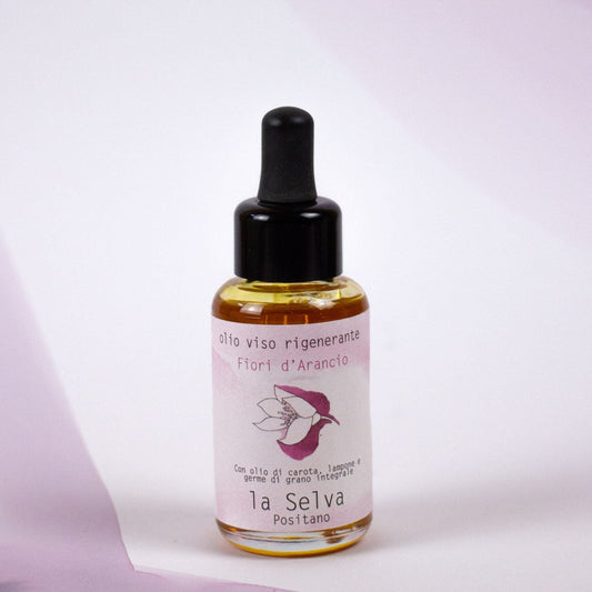 Olio Viso Rigenerante Fiori D'Arancio - La Selva Positano