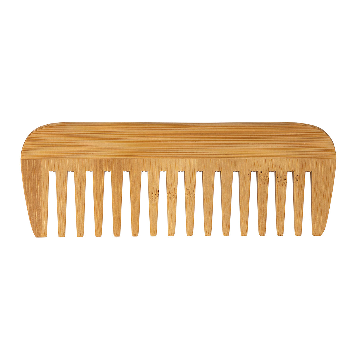 Pettine per capelli a denti larghi in legno