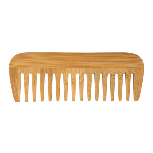 Pettine per capelli a denti larghi in legno