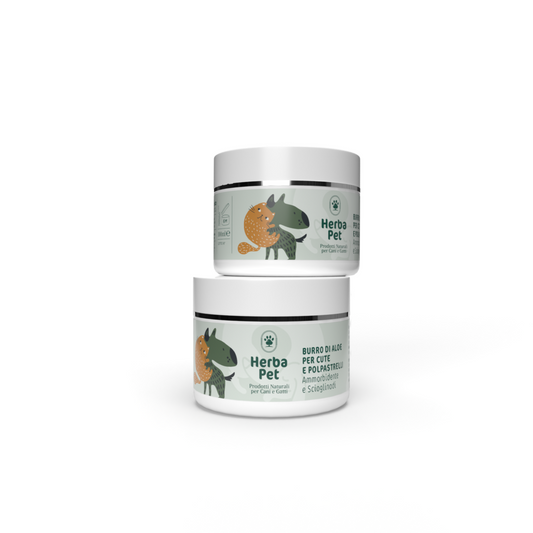 Burro di Aloe per Cute e Polpastrelli Herba Pet