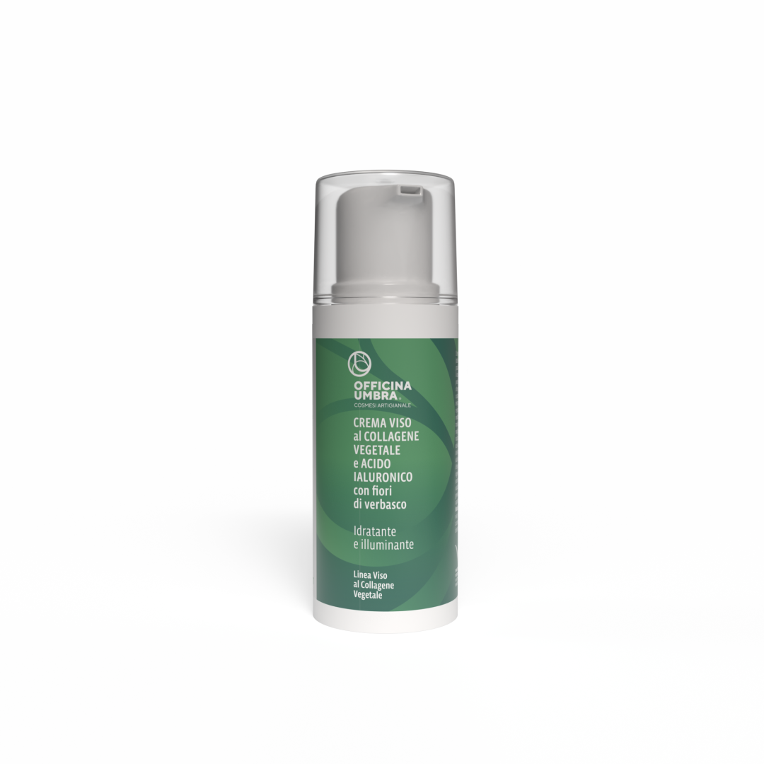 Crema Viso al Collagene Vegetale ed Acido ialuronico - Officina Umbra