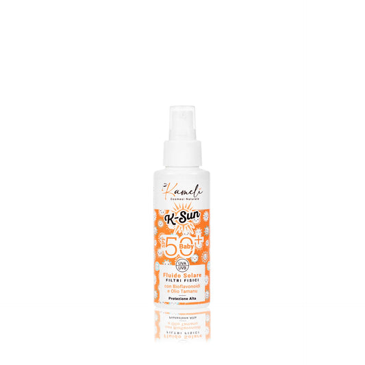 K-Sun Baby Fluido solare filtri fisici SPF 50+ - Kamelì
