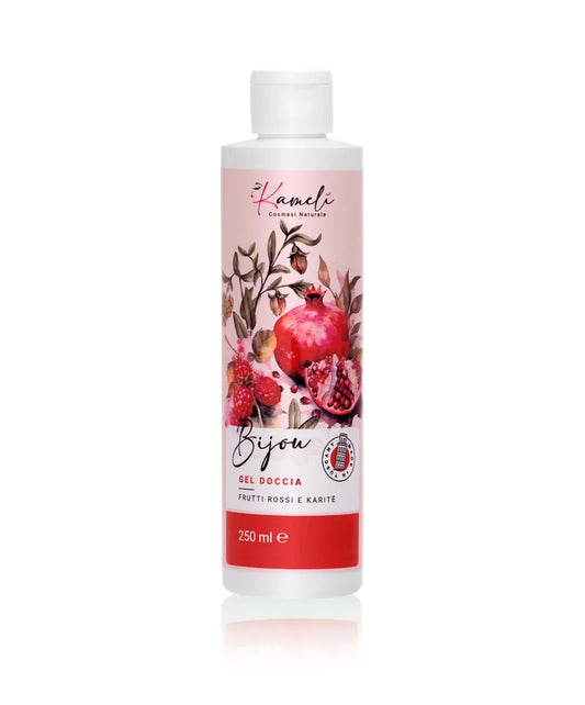 Bijou Gel Doccia Frutti Rossi e Karitè 250 ml - Kamelì
