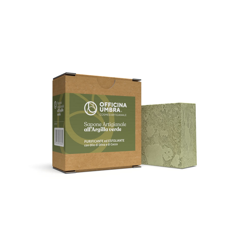 Sapone artigianale Argilla Verde - Officina Umbra