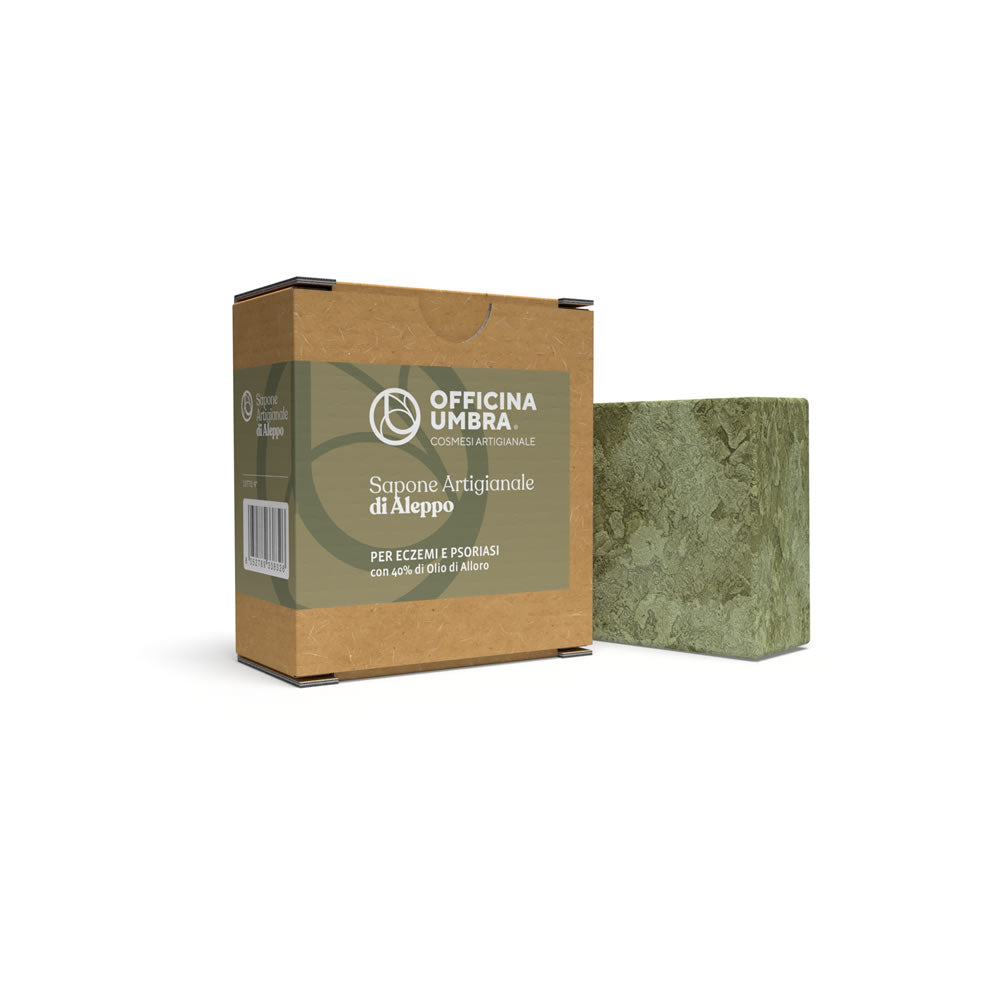Sapone di Aleppo 40% di Olio di Alloro - Officina Umbra
