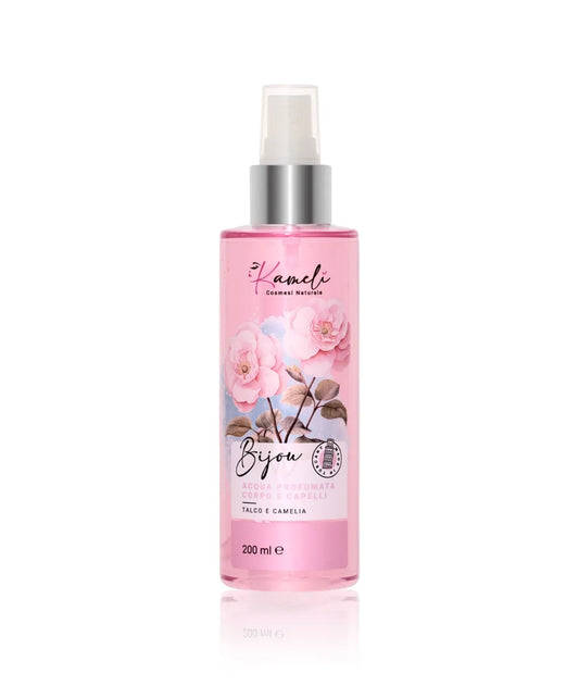 Bijou Acqua profumata corpo e capelli Talco e Camelia - Kamelì