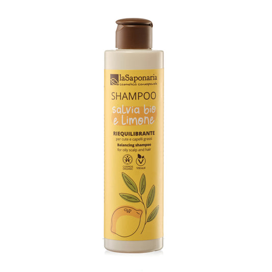 Shampoo Bio Riequilibrante Limone - La Saponaria