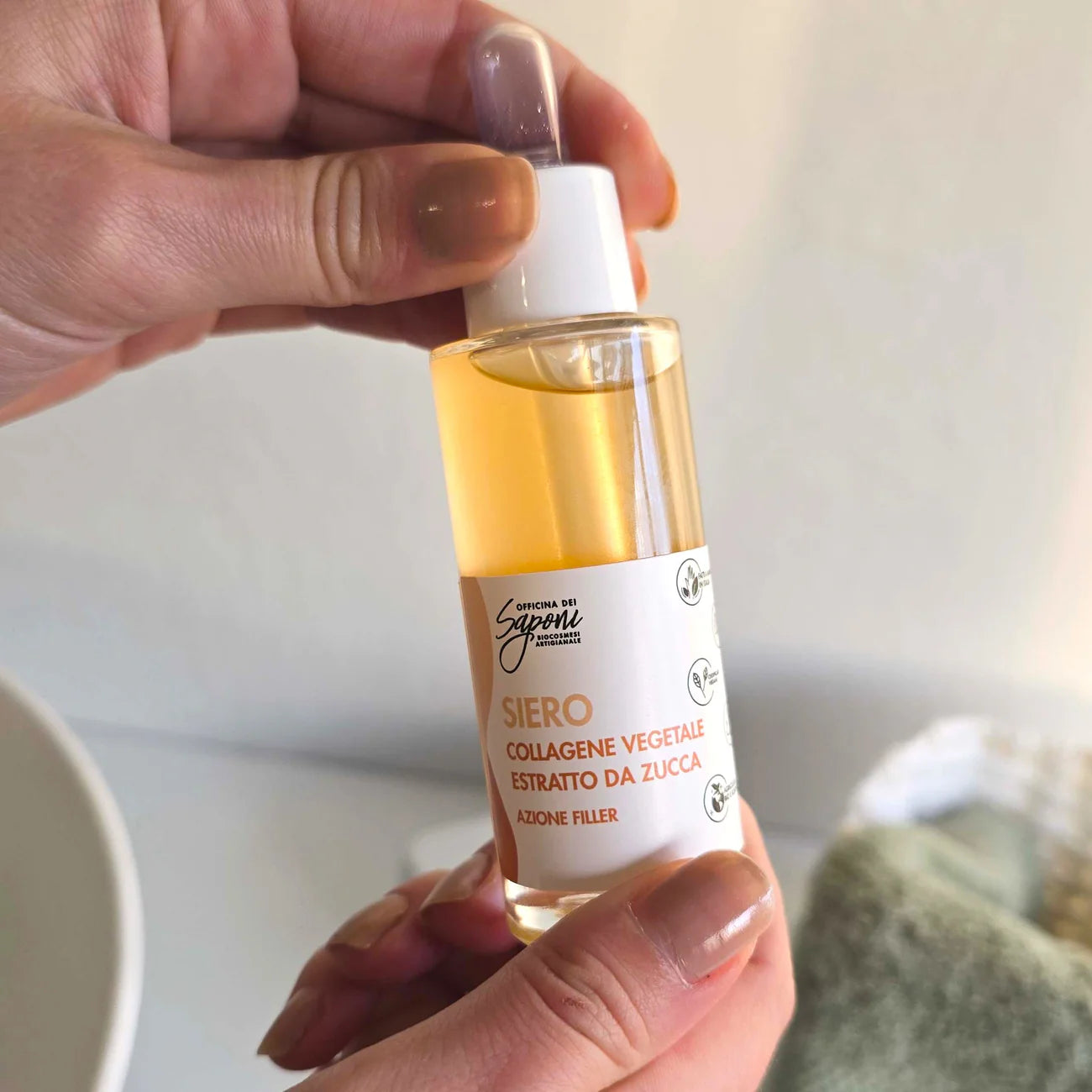 Siero Collagene Vegetale Azione Filler - Officina dei Saponi