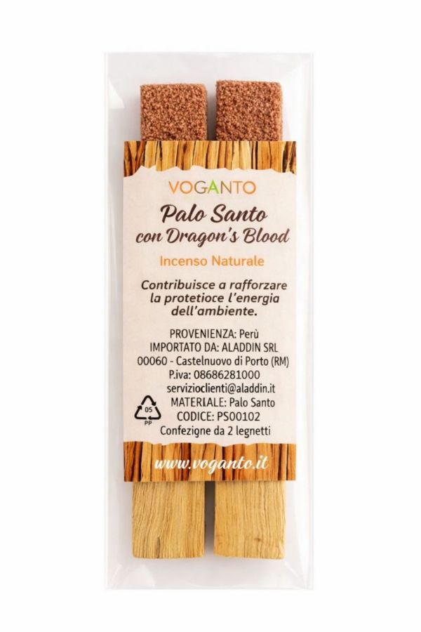 Palo Santo con Sangue di Drago - Purificazione e Protezione Energetica