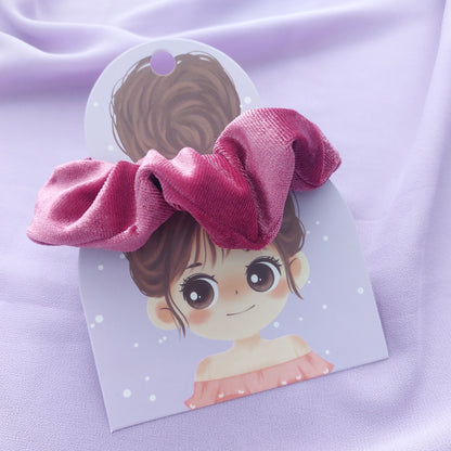 Scrunchies morbidi per capelli