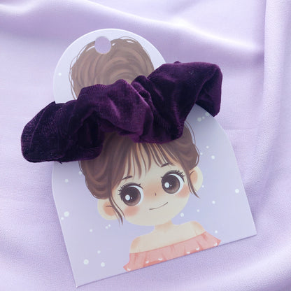 Scrunchies morbidi per capelli