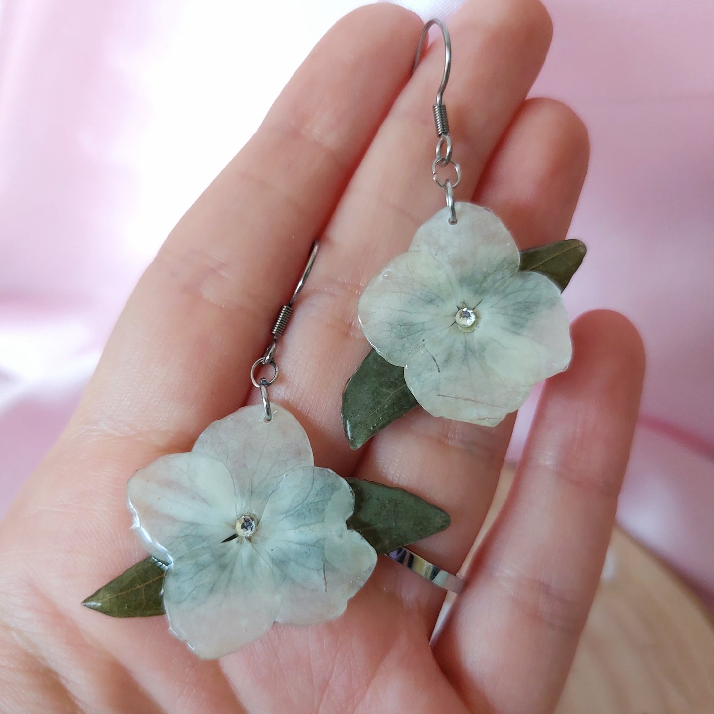 Collana e Orecchini "Soffio di Luce"