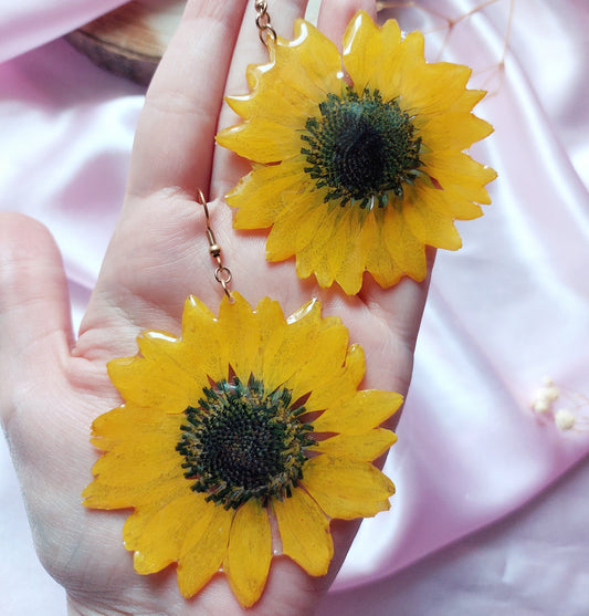 Orecchini "Girasole"