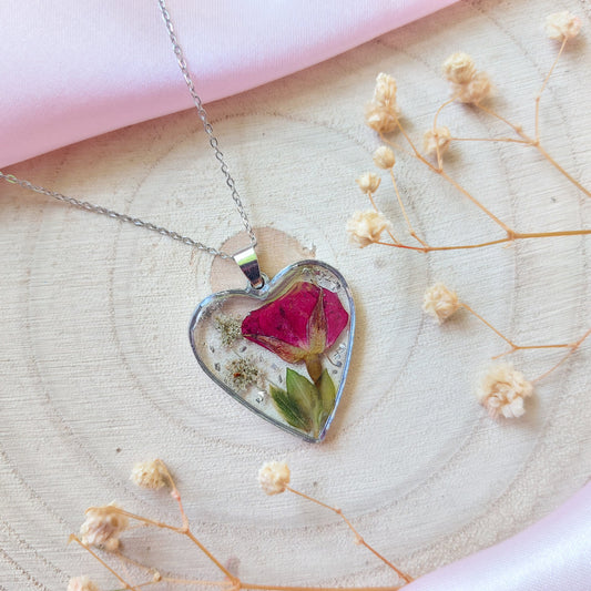 Collana "Cuore in Fiore"