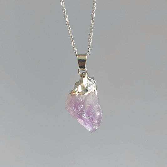 Collana con punta di Ametista