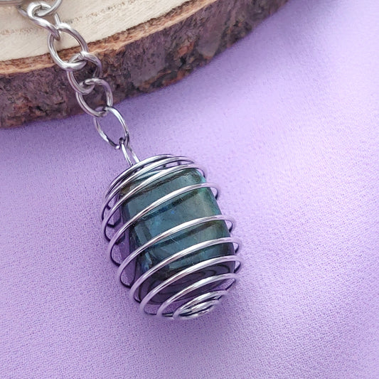 Portachiavi con Labradorite