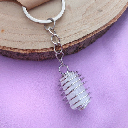 Portachiavi con Selenite