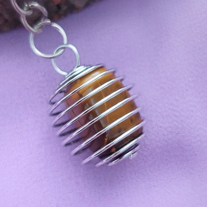 Portachiavi con Occhio di Tigre