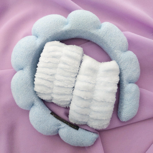 Set Beauty Care - Fascia capelli + Polsini