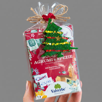 Tisana Rooibos, Agrumi e Spezie + Decorazione Natalizia Fatta a Mano