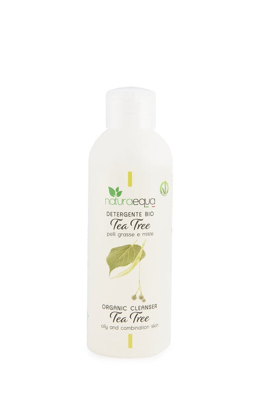 Detergente bio per pelli grasse e miste al Tea Tree 150ml - NaturaEqua