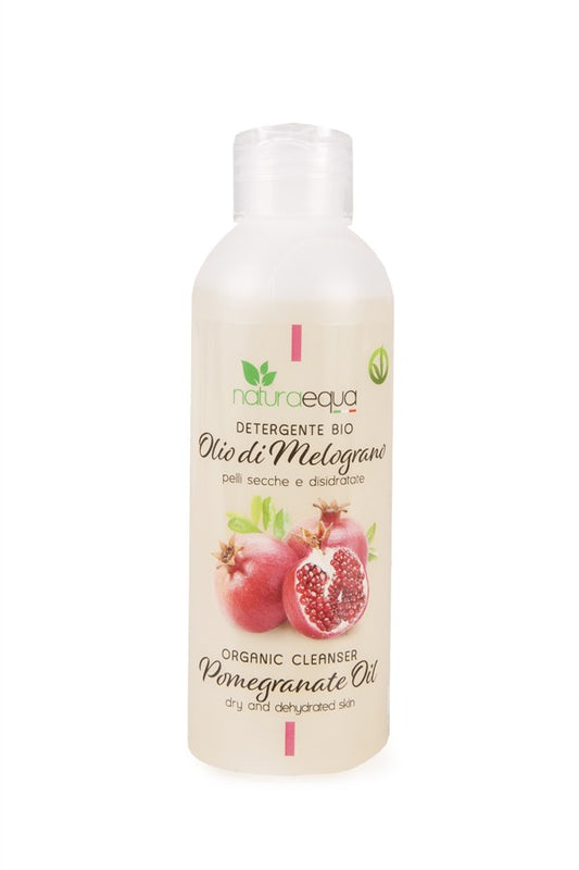 Detergente bio per pelli secche all’Olio di Melograno 150ml - NaturaEqua