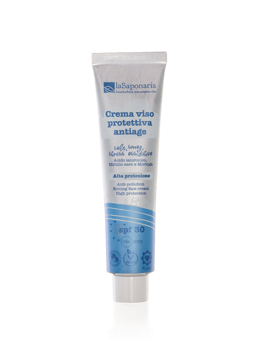 Crema viso protettiva antiage SPF 30 - La Saponaria