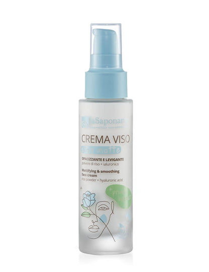Crema viso Stay Matte - La Saponaria