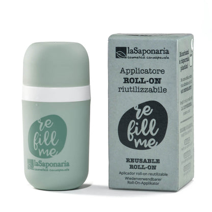Applicatore deodorante roll-on riutilizzabile La Saponaria